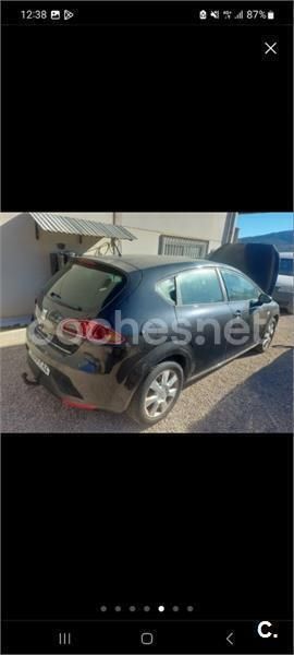 Usado Seat Leon Sport 105 CV (77 kW) 2007 Negro Berlina