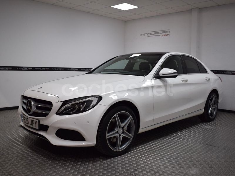 Blanco Usado 2016 Mercedes C220 AMG Berlina | 20.900 € (Precio justo) - Imagen 1/4