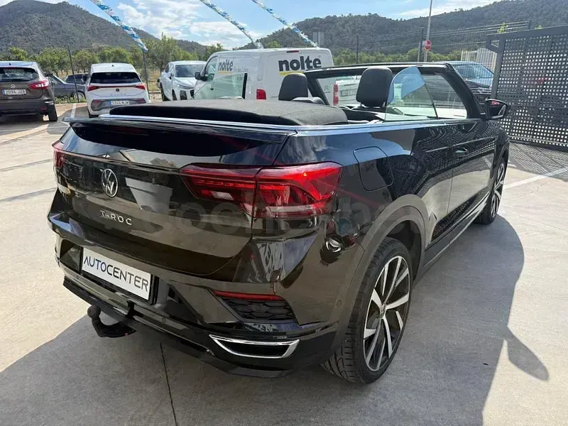 Usado VW T-Roc R-line 150 CV (110 kW) 2021 Negro SUV