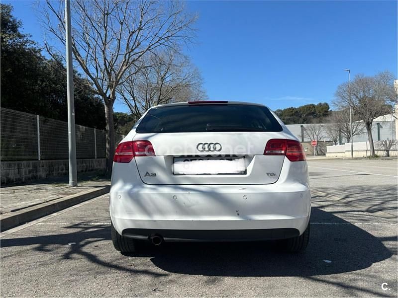 Usado Audi A3 Ambition 105 CV (77 kW) 2011 Blanco Utilitario