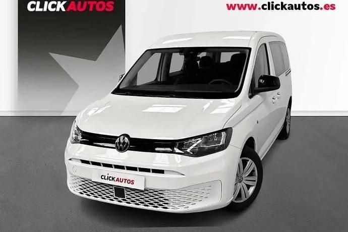 Usado VW Caddy 102 CV (75 kW) 2025 Gris Monovolumen
