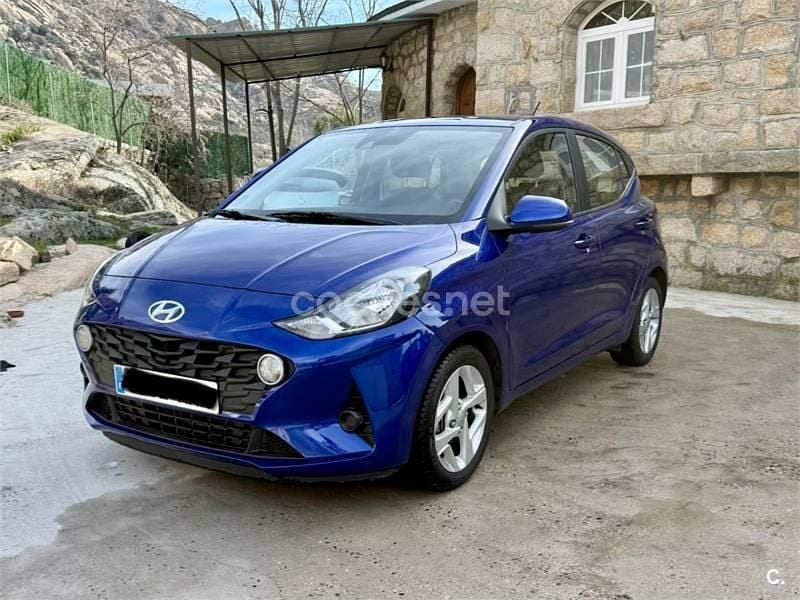Usado Hyundai i10 67 CV (49 kW) 2023 Azul Utilitario