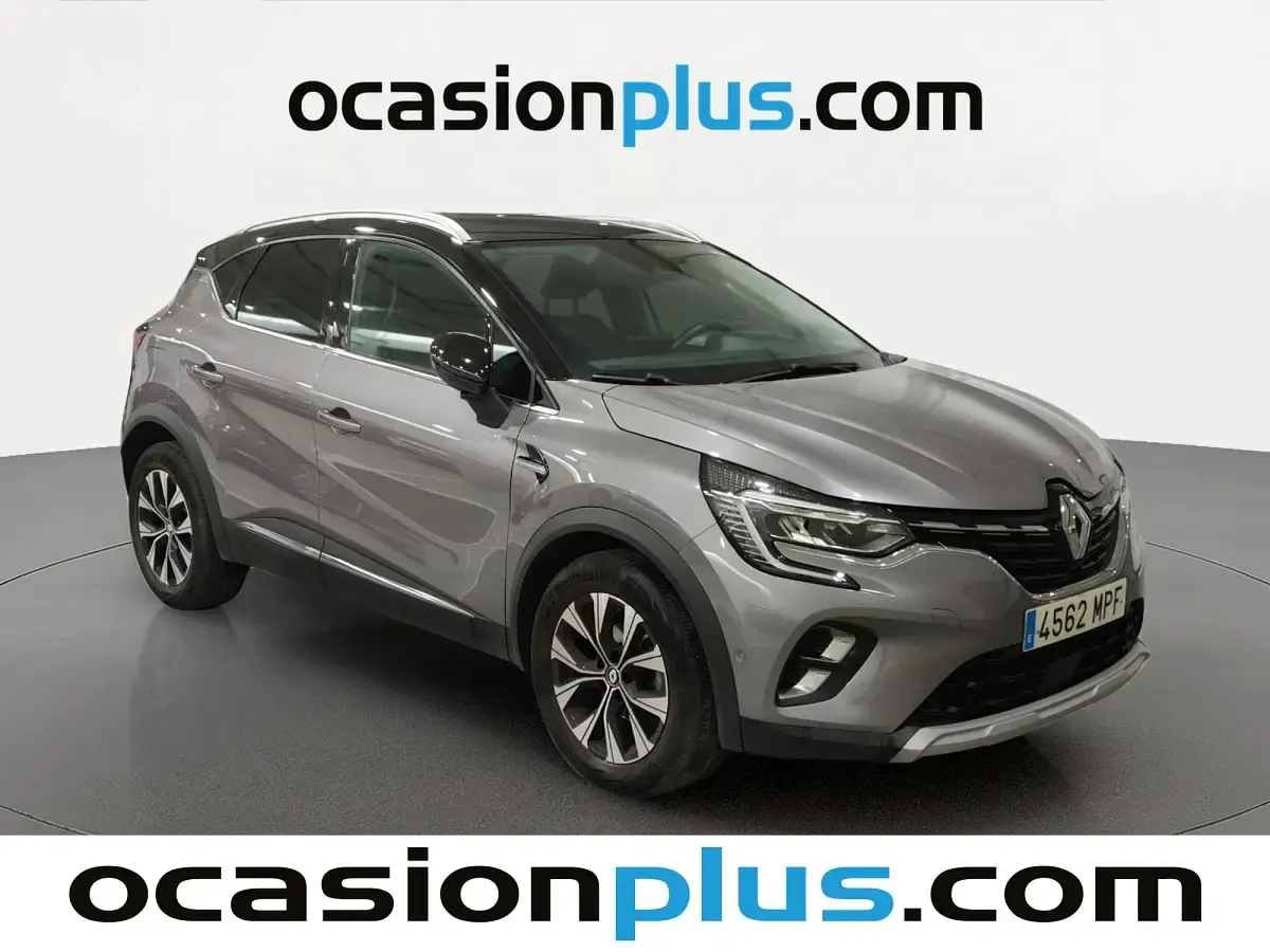 Usado Renault Captur Techno 90 CV (66 kW) 2024 Gris SUV