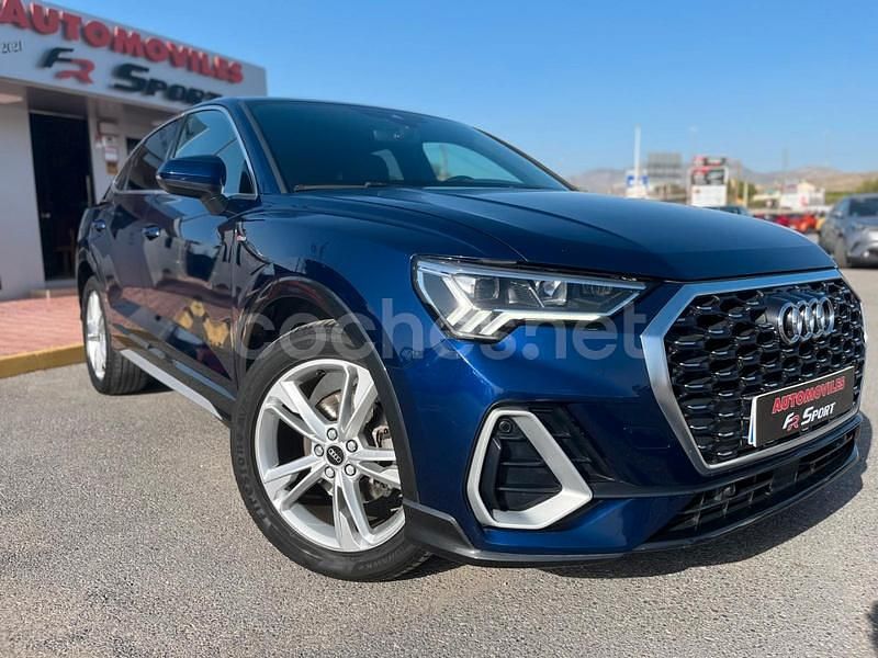 Usado Audi Q3 Sportback S-Line 150 CV (110 kW) 2022 Azul SUV