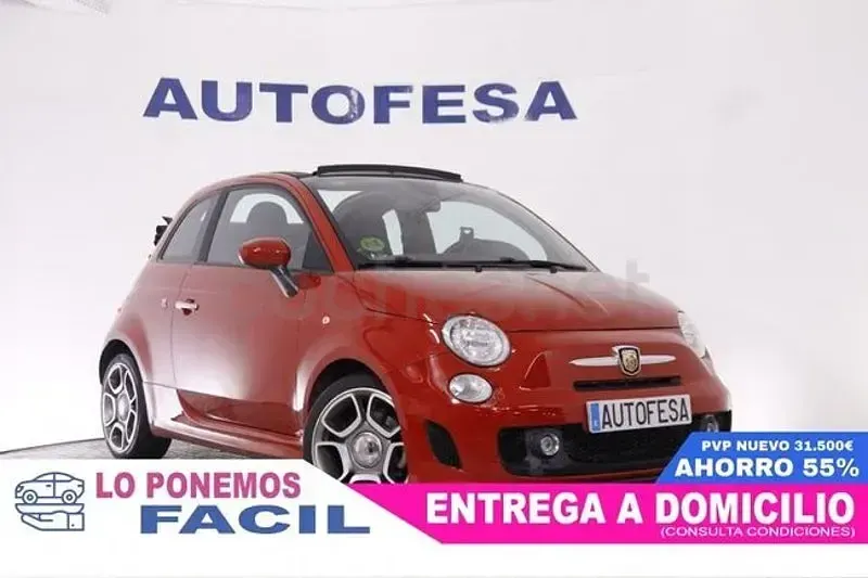 Usado Abarth 500C 140 CV (102 kW) 2016 Rojo Descapotable