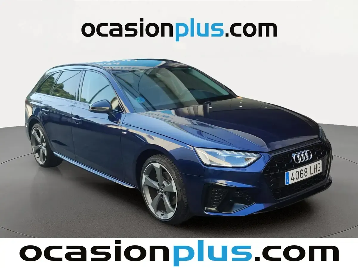 Usado Audi A4 163 CV (119 kW) 2020 Azul Familiar