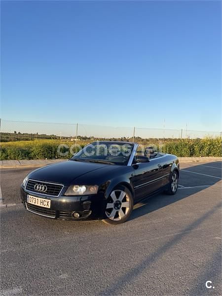 Usado Audi A4 Cabriolet 163 CV (119 kW) 2003 Azul Descapotable