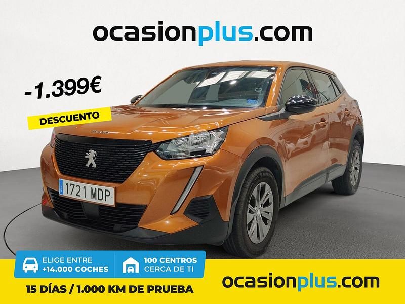 Naranja Usado 2023 Peugeot 2008 Active SUV | 15.390 € (Precio justo) - Imagen 1/4