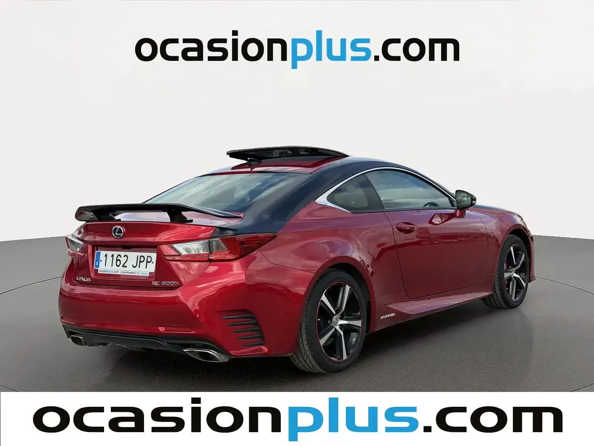 Usado Lexus RC300h Executive Line 223 CV (164 kW) 2016 Rojo Coupe