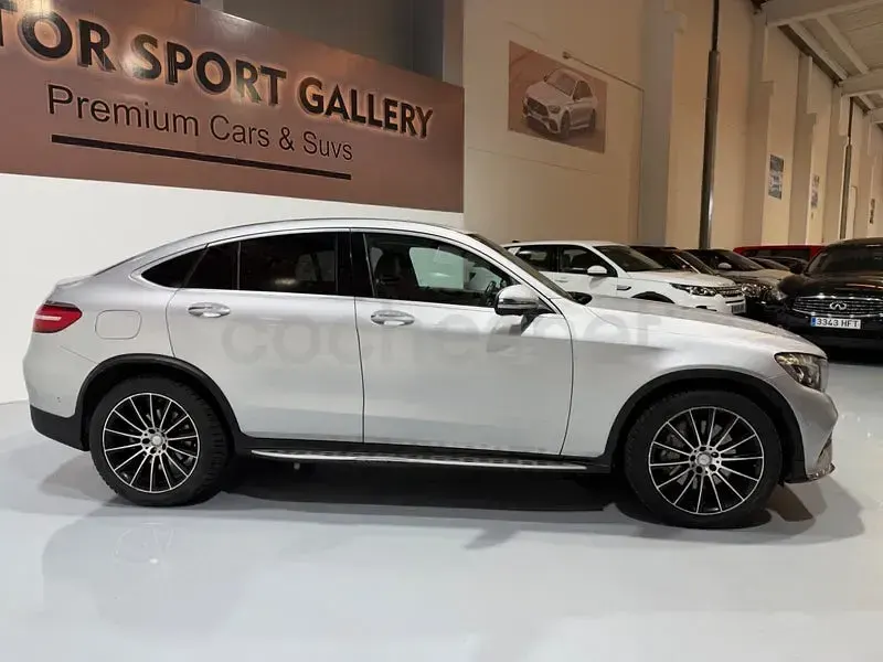 Usado Mercedes GLC250 204 CV (150 kW) 2016 Gris / plata SUV