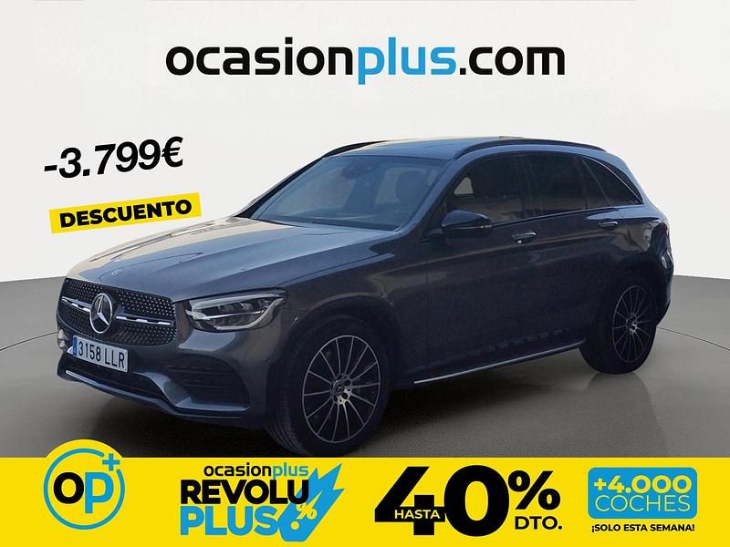 Usado Mercedes GLC200 197 CV (144 kW) 2020 Gris SUV