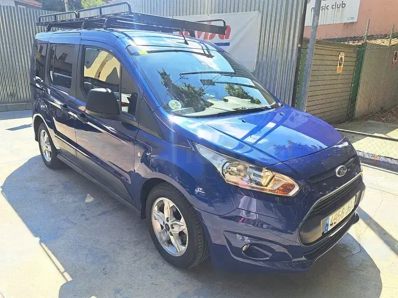 Usado Ford Transit Connect Trend 100 CV (73 kW) 2015 Azul Monovolumen