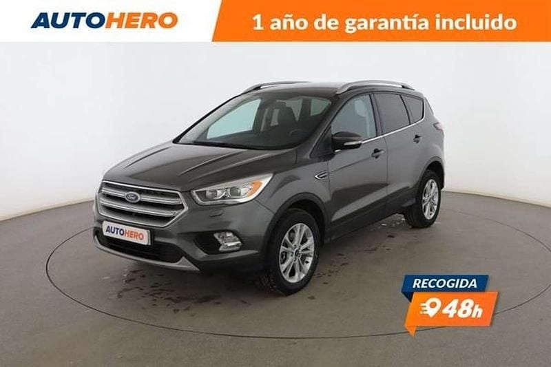 Gris Usado 2017 Ford Kuga Titanium SUV | 14.399 € (Precio justo) - Imagen 1/3