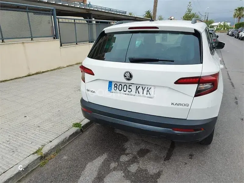 Occasion Skoda Karoq Ambition 150 ch (110 kW) 2019 Blanc SUV