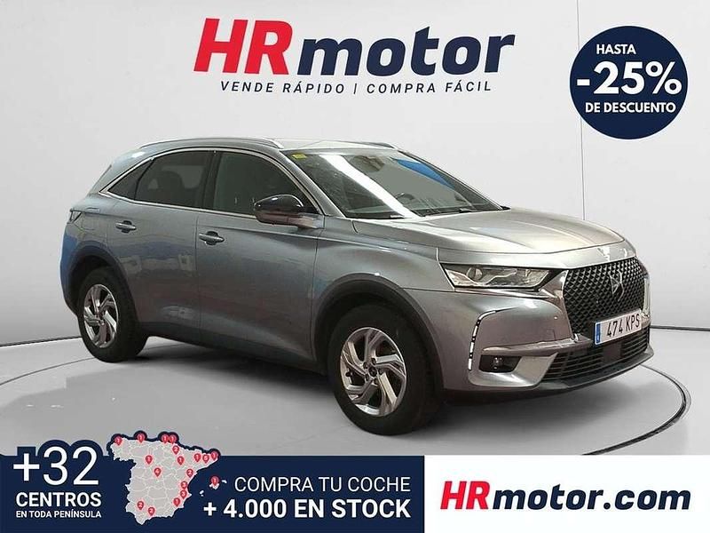 Usado DS Automobiles DS7 Crossback Be Chic 130 CV (95 kW) 2018 Gris SUV