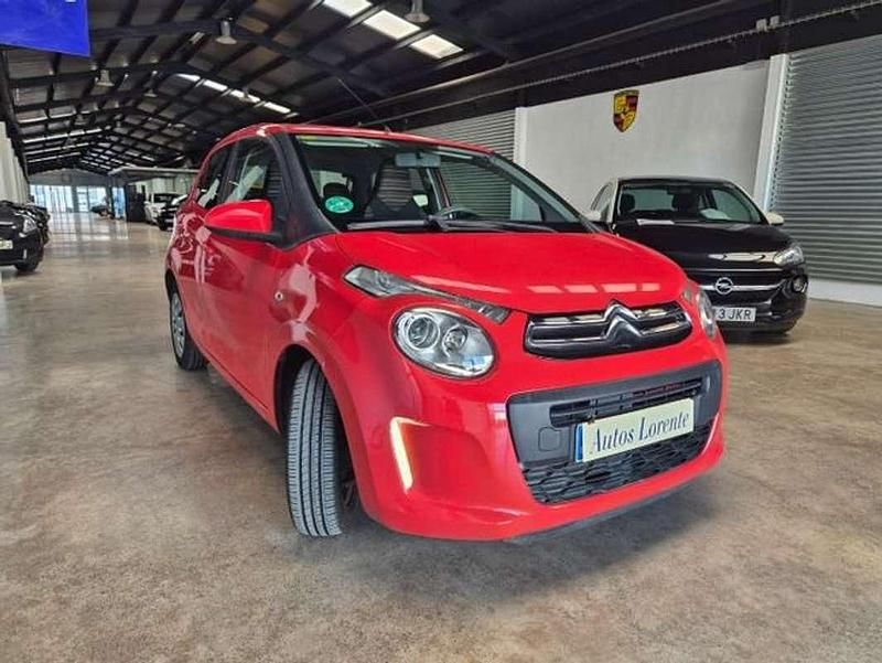 Usado Citroën C1 82 CV (60 kW) 2015 Rojo Utilitario