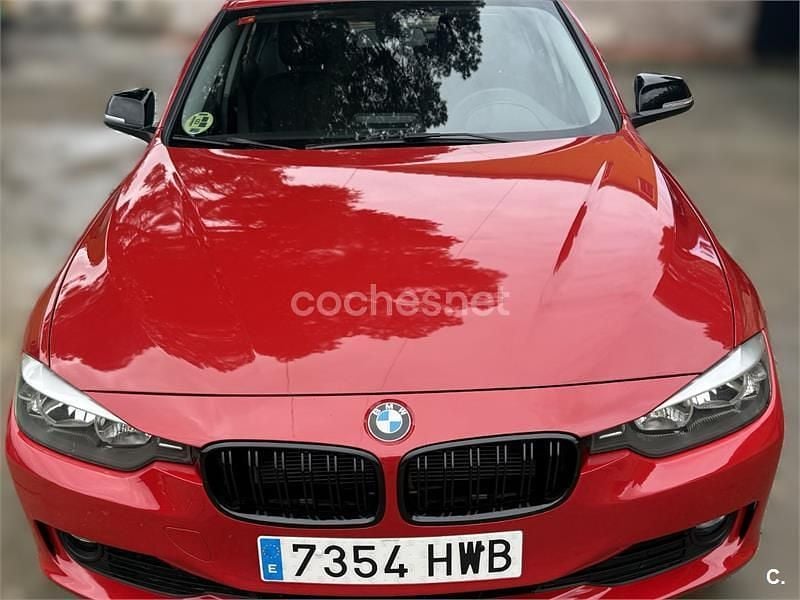 Usado BMW 316 Efficient Dynamics 116 CV (85 kW) 2014 Rojo Berlina
