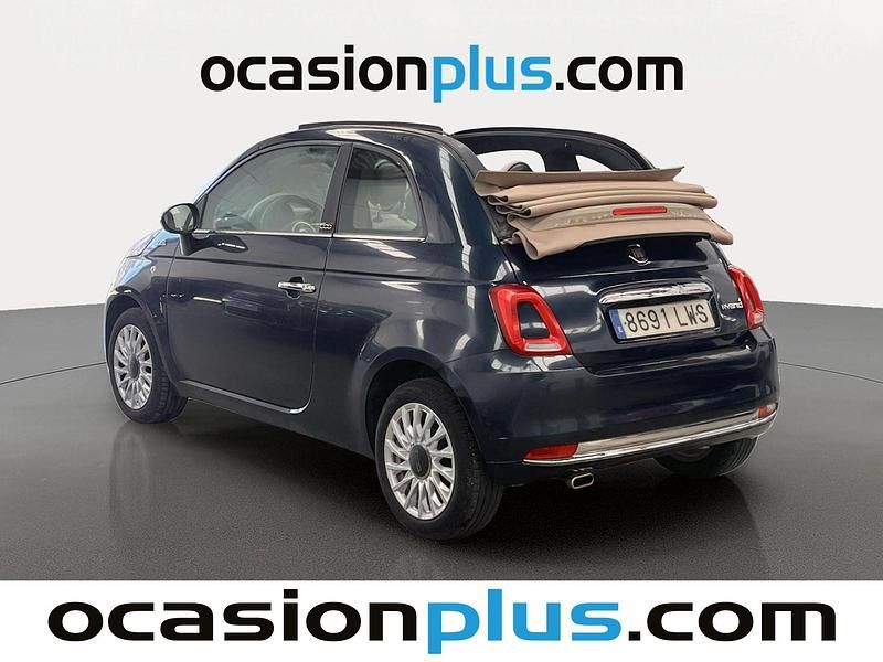Usado Fiat 500C Dolcevita 71 CV (52 kW) 2022 Azul Descapotable