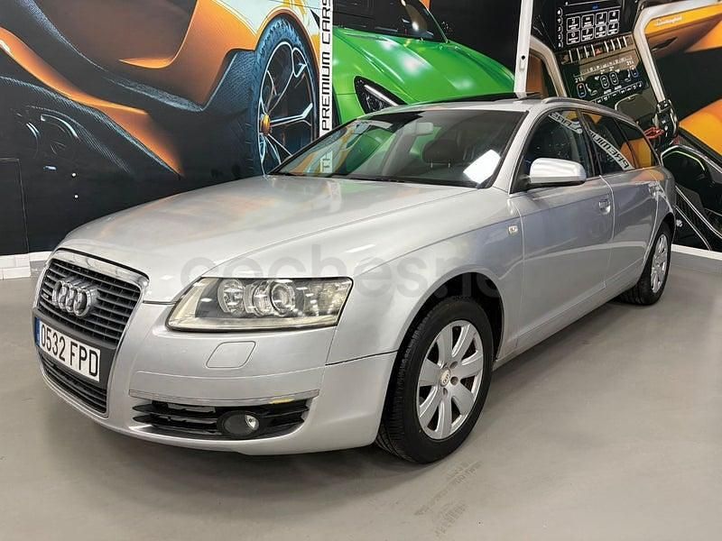 Usado Audi A6 180 CV (132 kW) 2007 Gris / plata Familiar
