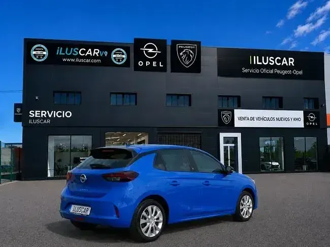Usado Opel Corsa-e Edition 100 kW (137 CV) 2022 Voltaik blue Utilitario