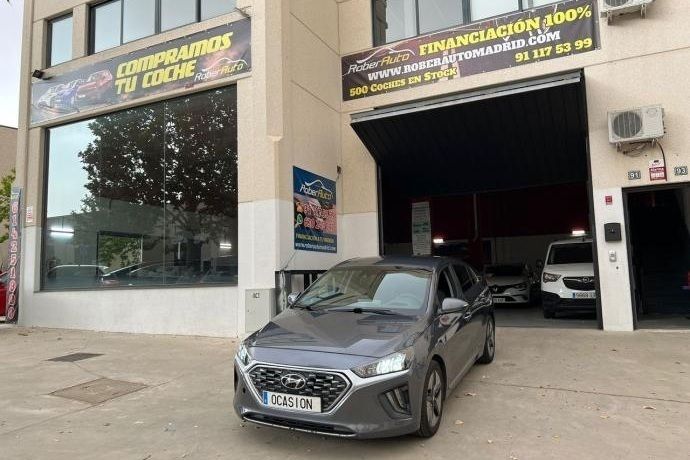 Usado Hyundai Ioniq 141 CV (103 kW) 2021 Negro Utilitario