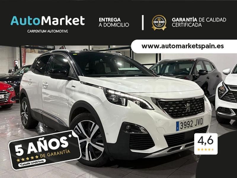 Usado Peugeot 3008 GT-line 150 CV (110 kW) 2016 Blanco SUV