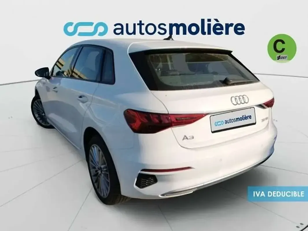 Usado Audi A3 Advanced Plus 116 CV (85 kW) 2023 Blanco Berlina