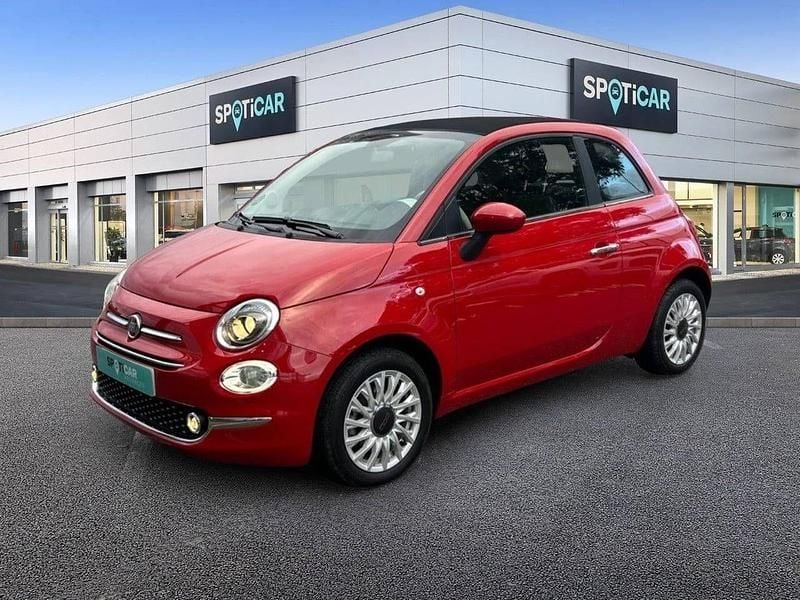 Usado Fiat 500C 70 CV (51 kW) 2024 Rojo Descapotable