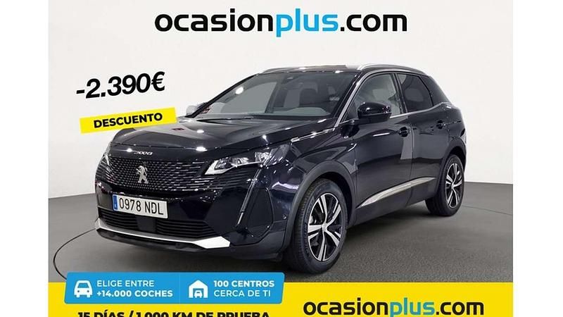 Negro Usado 2024 Peugeot 3008 Sport Monovolumen | 23.900 € (Buen precio) - Imagen 1/4