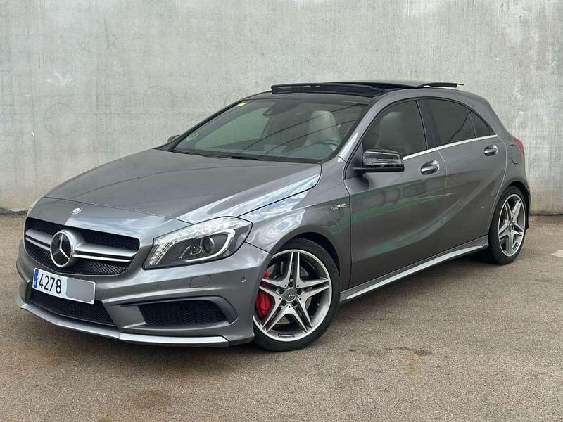 Gris Usado 2014 Mercedes A45 AMG AMG Utilitario | 22.900 € (Buen precio) - Imagen 1/4