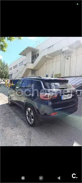 Usado Jeep Compass Limited 120 CV (88 kW) 2018 Azul SUV