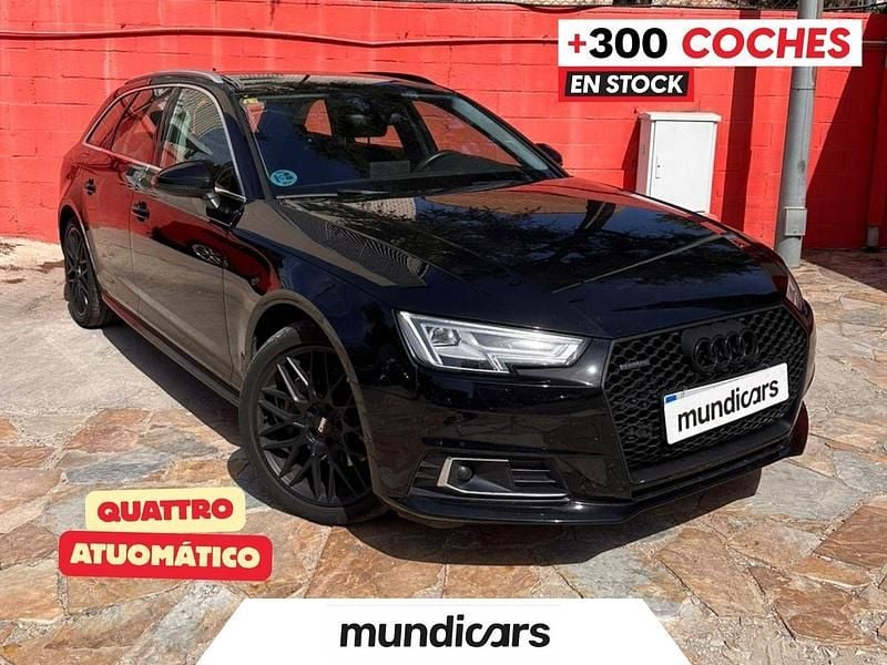 Usado Audi A4 192 CV (141 kW) 2018 Negro Familiar