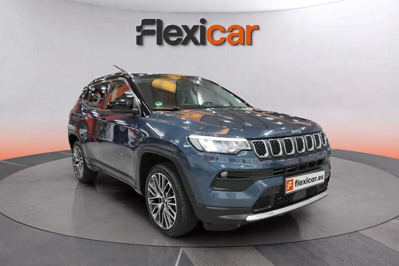 Azul Usado 2022 Jeep Compass Limited SUV | 17.990 € (Buen precio) - Imagen 1/4