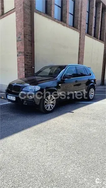 Usado BMW X5 235 CV (172 kW) 2009 Negro SUV