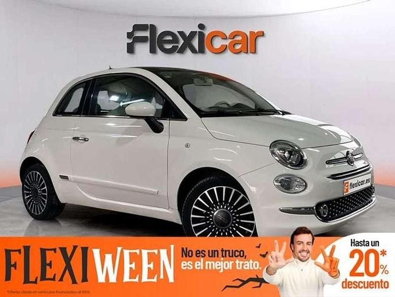Blanco Usado 2018 Fiat 500C Lounge Descapotable | 11.690 € (Precio justo) - Imagen 1/4