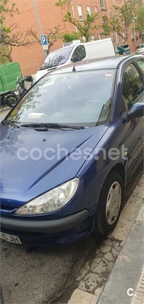 Azul Usado 2003 Peugeot 206 Berlina | 1200 € (Super precio) - Imagen 1/4
