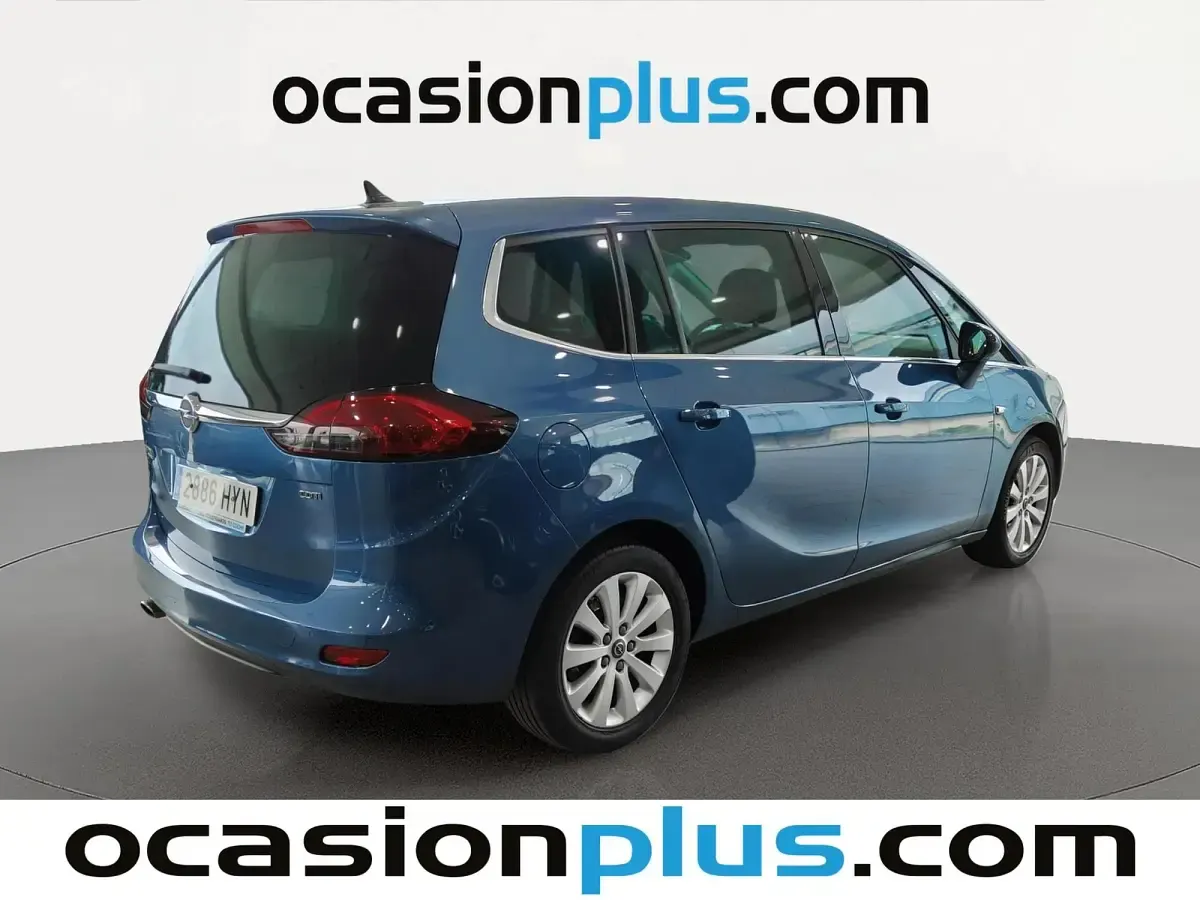 Usado Opel Zafira Tourer Excellence 165 CV (121 kW) 2014 Azul Monovolumen