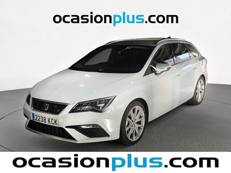 Blanco Usado 2017 Seat Leon ST FR Familiar | 17.200 € (Precio justo) - Imagen 1/4