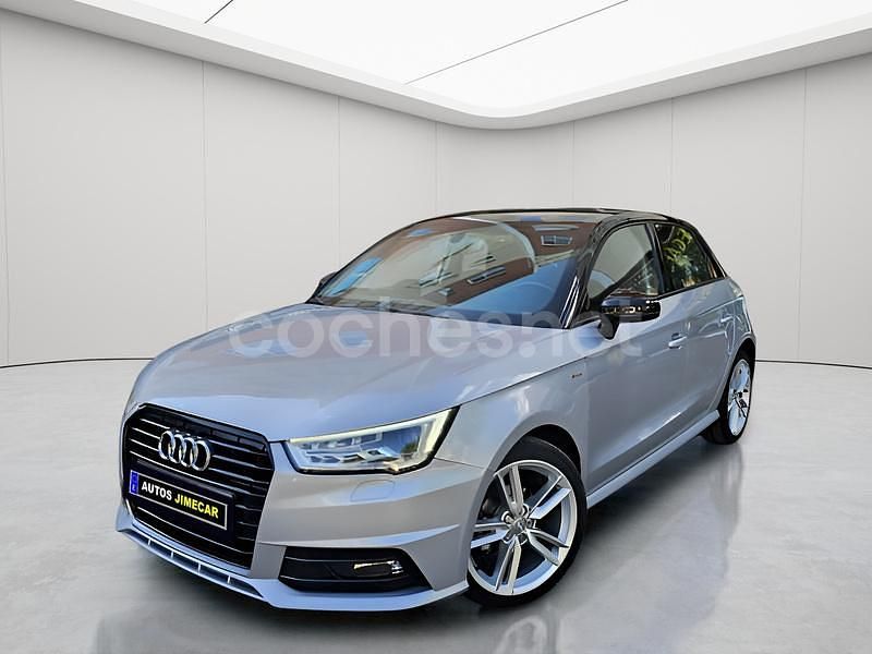Usado Audi A1 Sportback S-Line 95 CV (69 kW) 2018 Gris / plata Utilitario