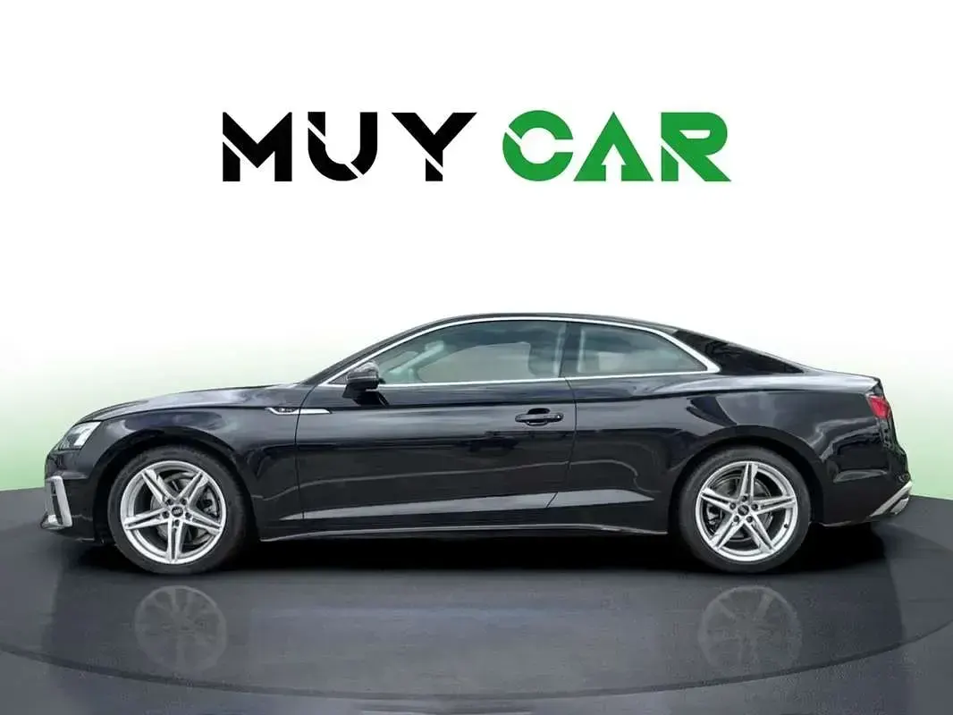 Usado Audi A5 S-Line 163 CV (119 kW) 2021 Negro Coupe