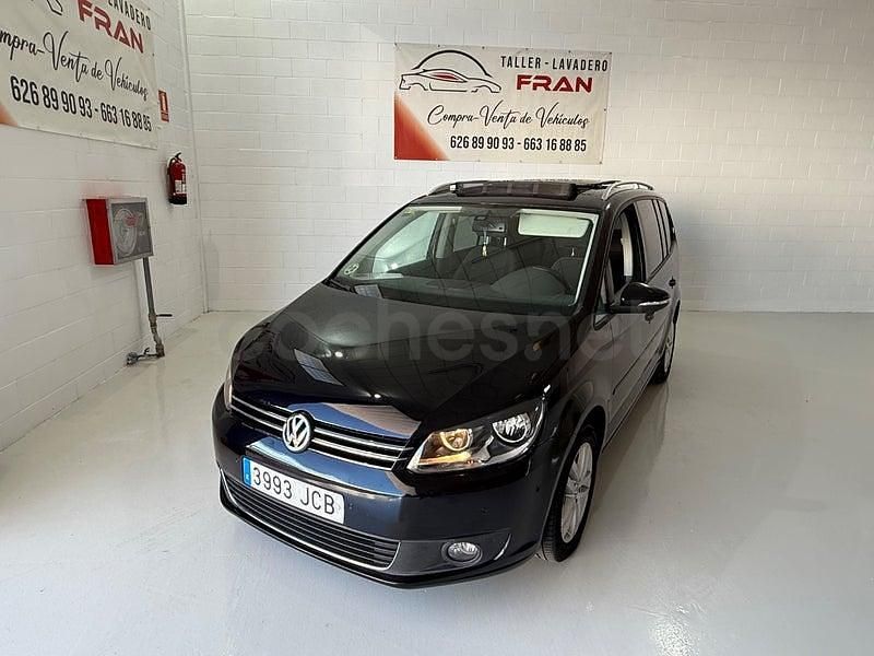 Usado VW Touran Edition 105 CV (77 kW) 2015 Negro Monovolumen