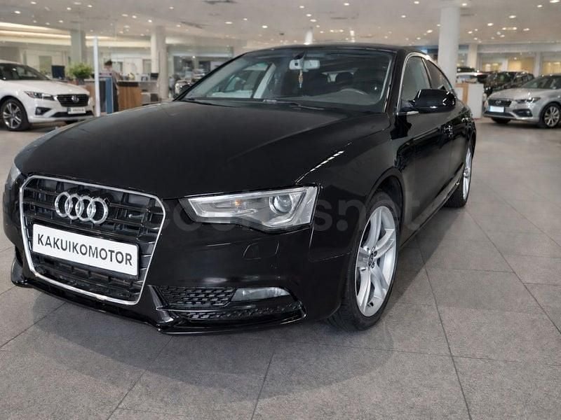 Usado Audi A5 Sportback S-Line 150 CV (110 kW) 2013 Negro Utilitario