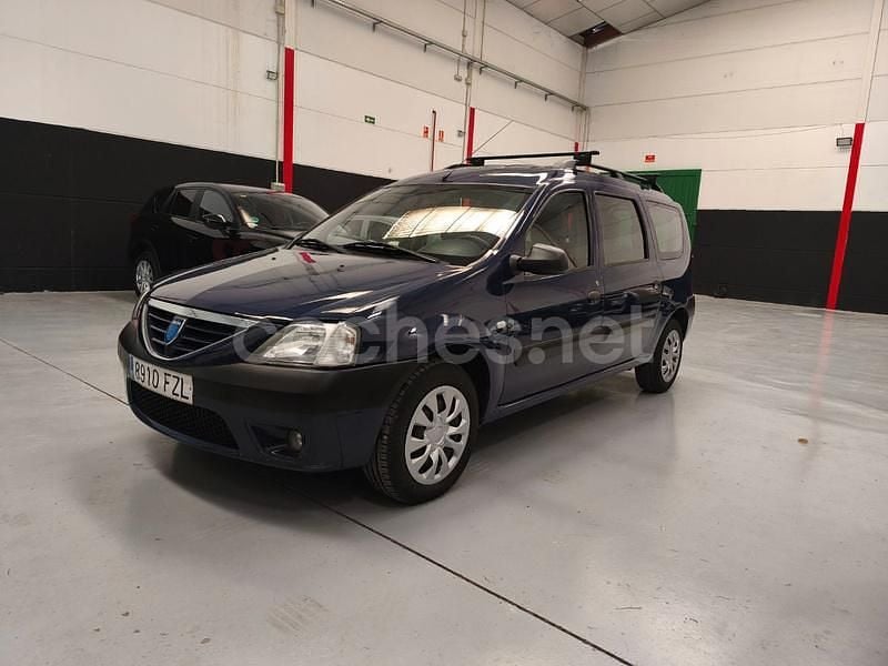 Azul Usado 2008 Dacia Logan Ambiance Familiar | 2490 € (Super precio) - Imagen 1/4