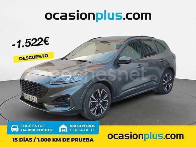 Gris / plata Usado 2022 Ford Kuga ST-Line X SUV | 16.750 € (Buen precio) - Imagen 1/4