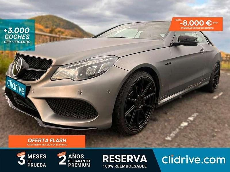 Usado Mercedes E350 258 CV (189 kW) 2015 Gris Coupe