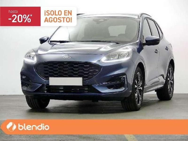 Azul chrome Usado 2022 Ford Kuga ST-Line X SUV | 25.720 € (Un poco caro) - Imagen 1/4