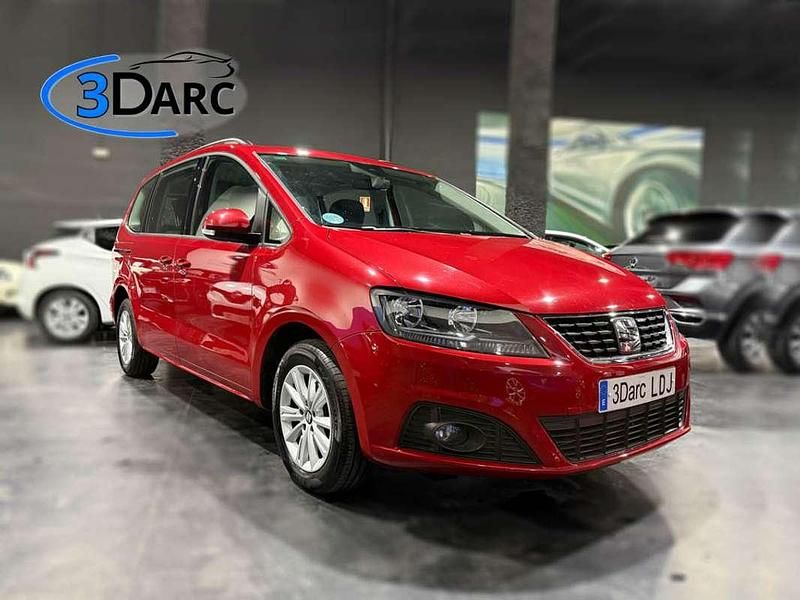 Usado Seat Alhambra Style 150 CV (110 kW) 2019 Rojo Monovolumen