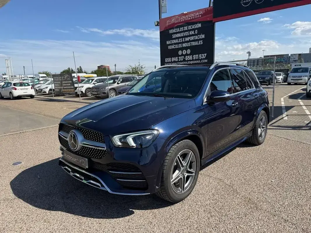 Usado Mercedes GLE350 321 CV (236 kW) 2021 Azul SUV