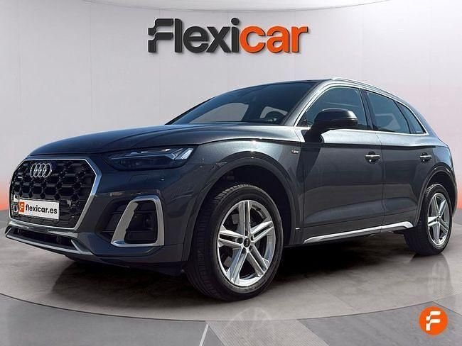 Usado Audi Q5 S-Line 204 CV (150 kW) 2021 Gris SUV
