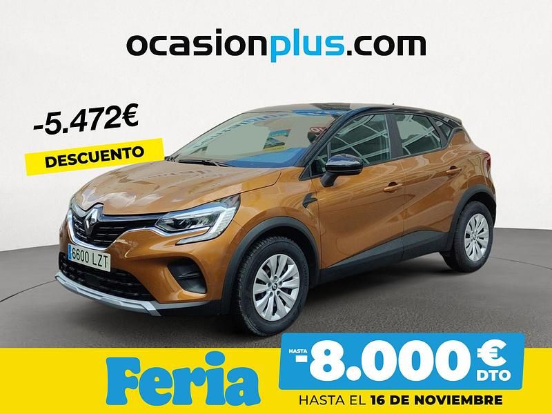 Naranja Usado 2022 Renault Captur Zen SUV | 17.750 € (Precio justo) - Imagen 1/4